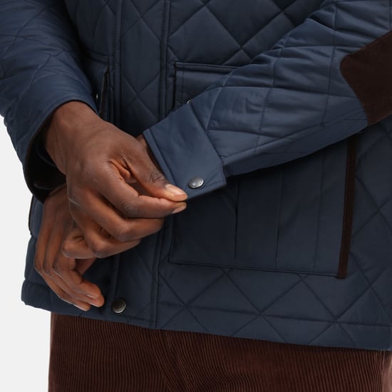 Regatta Mens Padbury Quilted Jacket (Navy) - Image 4
