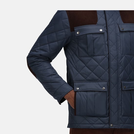 Regatta Mens Padbury Quilted Jacket (Navy) - Image 5