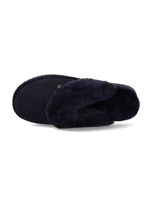 Warmbat Flurry dk.navy dames pantoffel (open hiel) - Image 3