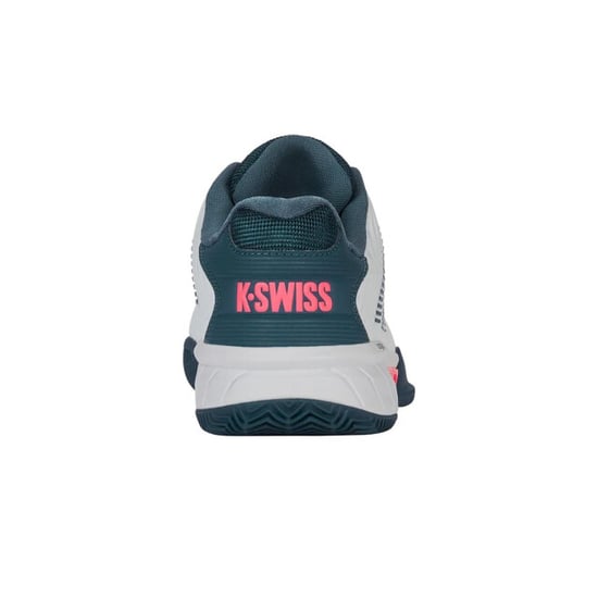 K-Swiss hypercourt express 2 clay tennisschoenen gravel heren wit-blauw - Image 4