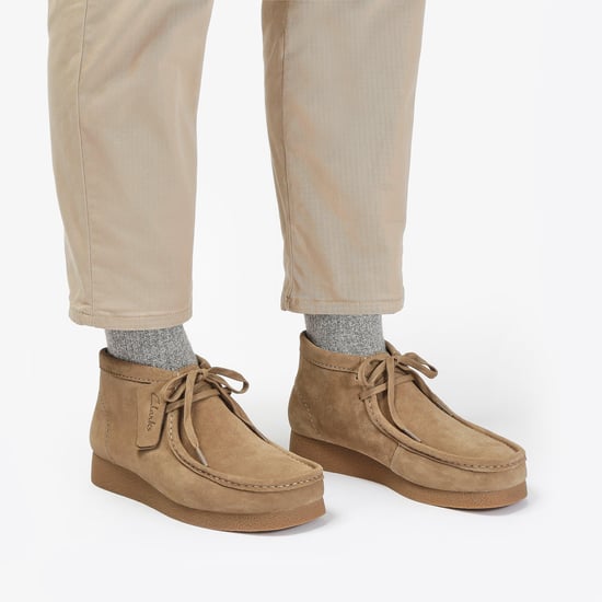 Clarks Originals WallabeeEVO BT Mörk Sand Mockaskor - Image 2