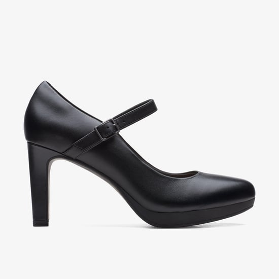Ambyr Shine Black Leather Shoes - Image 1