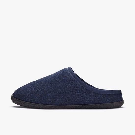 Chilcomb Navy Abstract Slippers - Image 1