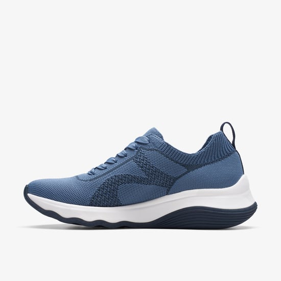 Circuit Tie Denim Blauw Gebreide Schoenen - Image 2
