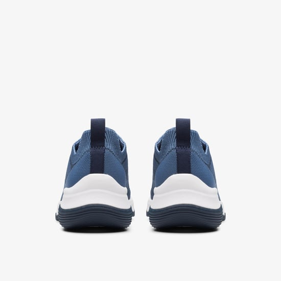 Circuit Tie Denim Blauw Gebreide Schoenen - Image 5