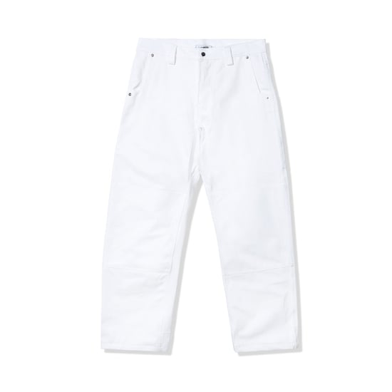 ASSC Unisex Mechanic Pants in White - Image 1