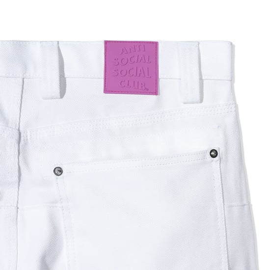 ASSC Unisex Mechanic Pants in White - Image 5