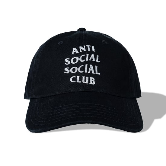 ASSC Unisex Mind Games Glitter Cap in Black - Image 1