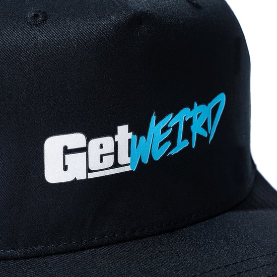 ASSC Unisex Get Weird Sponsor Cap in Black - Image 6