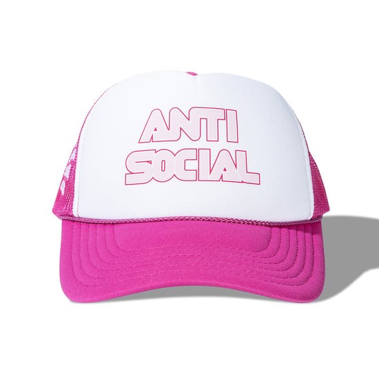 ASSC Unisex Racing Trucker Hat in Pink - Image 1