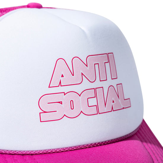 ASSC Unisex Racing Trucker Hat in Pink - Image 5