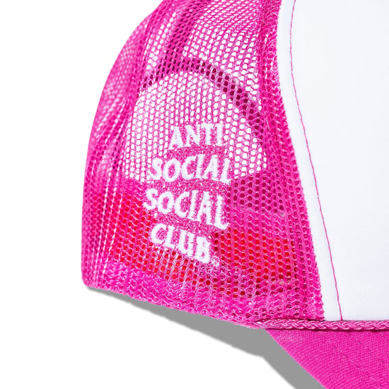 ASSC Unisex Racing Trucker Hat in Pink - Image 6
