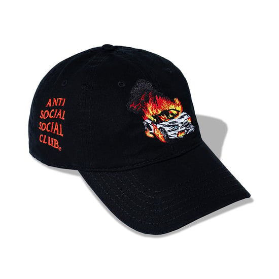 ASSC Unisex Burnout Cap in Black - Image 3