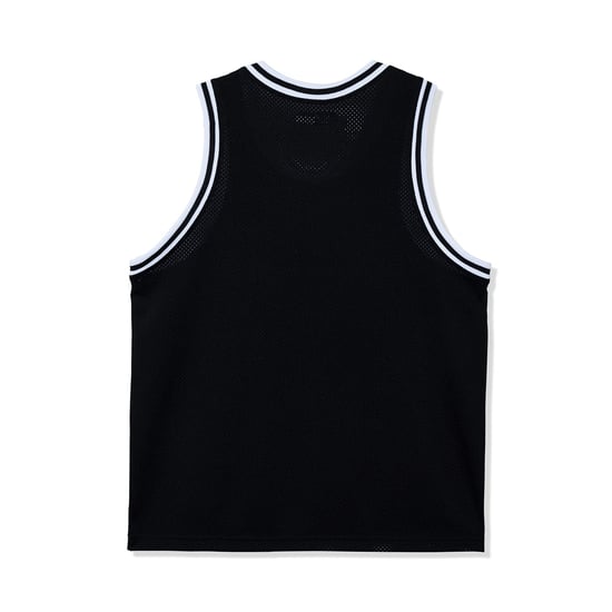ASSC Unisex Burnout Basketball Jersey in Black - Image 3