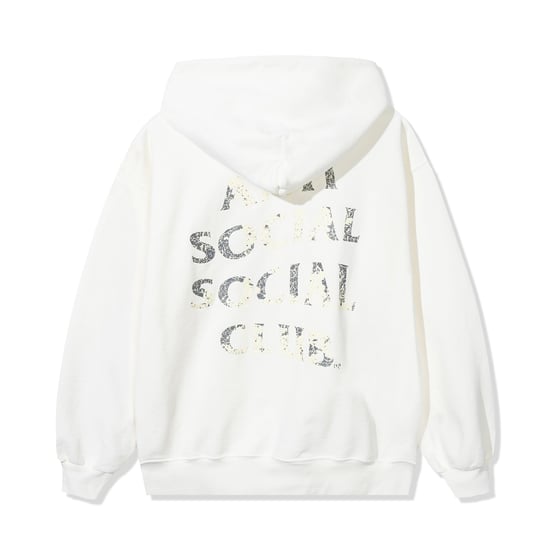 ASSC Unisex Mind Game Weathered Hoodie in Cream - Image 2