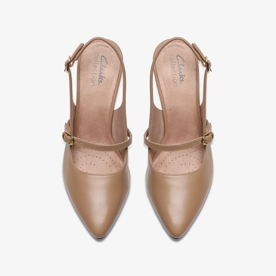 Kataleyna Ruby Warm Beige Leather Shoes - Image 6