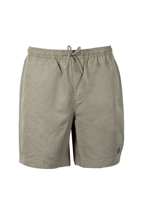 Fred Perry Classic Swim Shorts Olive Mint - Image 1