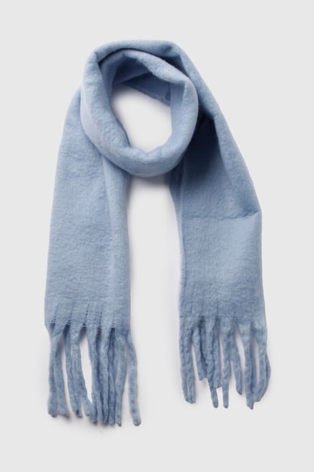 Oversized Tassel Fluffy Scarf - Image 2