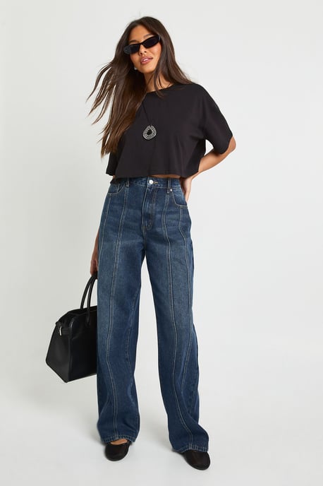 Oversized Boxy Crop T-Shirt - Image 3
