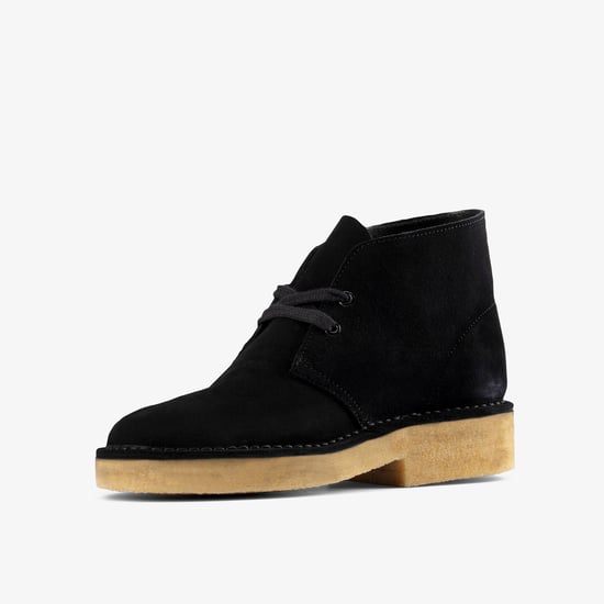 Clarks Originals Desert Boot221 Black Sde Boots - Image 4