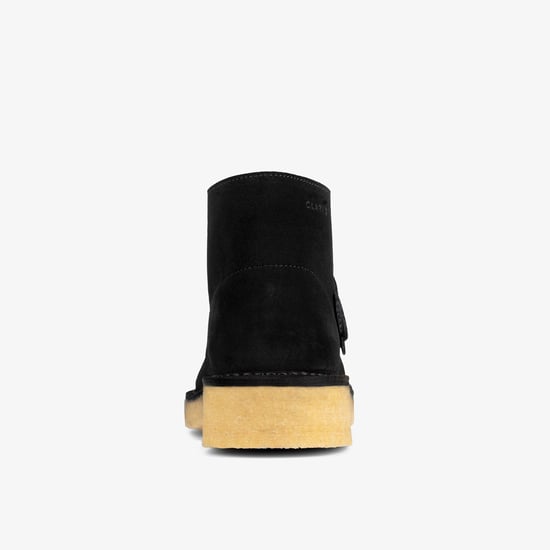Clarks Originals Desert Boot221 Black Sde Boots - Image 5