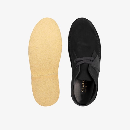 Clarks Originals Desert Boot221 Black Sde Boots - Image 6