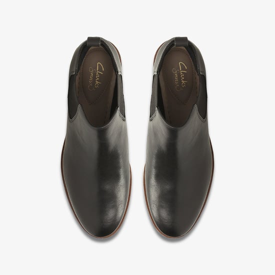 Taylor Shine Black Leather Boots - Image 6