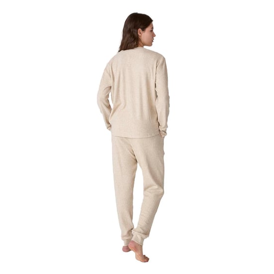 JJBFP2000 Langärmliger gerippter Damen-Pyjama - Image 3