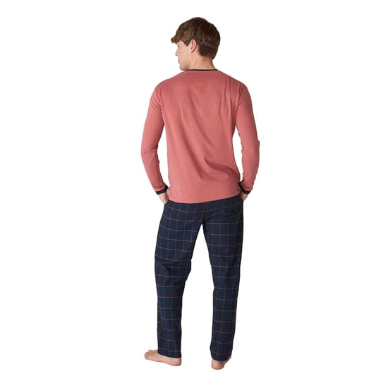 JJB18 Herren-Schlafanzug mit langen Ärmeln aus Baumwolle - Image 3