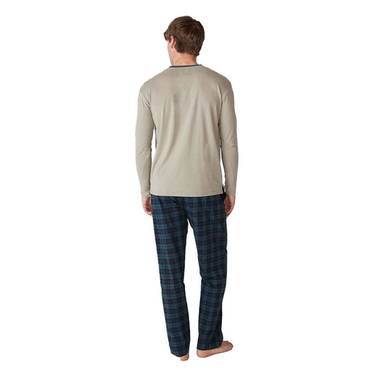 JJBFP5602 Men's Long-Sleeved Cotton Pajamas - Image 3