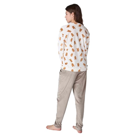 JJB4 Langärmliger Samtpyjama für Damen - Image 3