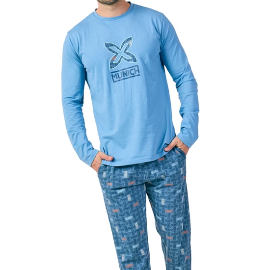 MU16 Langarm-Pyjama für Herren - Image 2