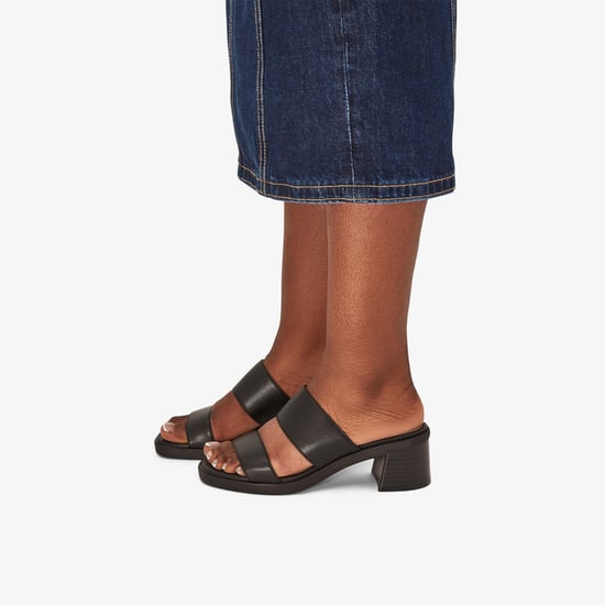 Jaylan Dusk Black Leather Sandals - Image 2