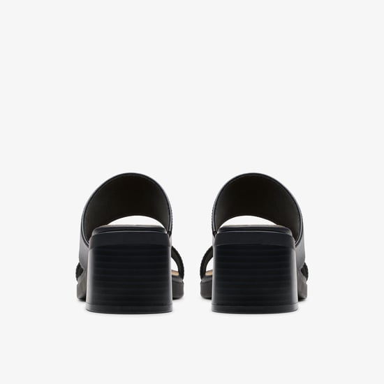 Jaylan Dusk Black Leather Sandals - Image 6