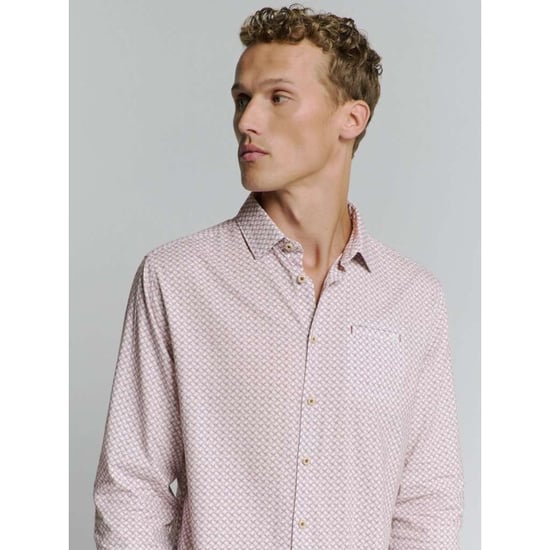No Excess Shirt allover printed mauve - Image 2