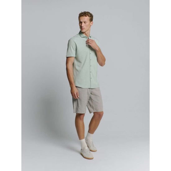 No Excess Shirt short sleeve jersey melange s mint - Image 6
