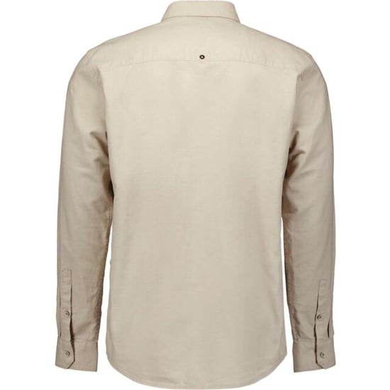 No Excess Shirt solid with linen light desert - Image 5