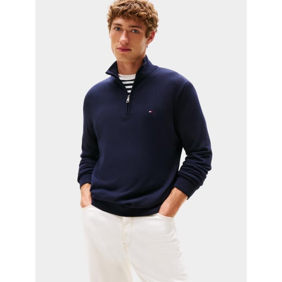 Tommy Hilfiger Half zip essential cotton zip mock mw0mw37331/dw5 - Image 1