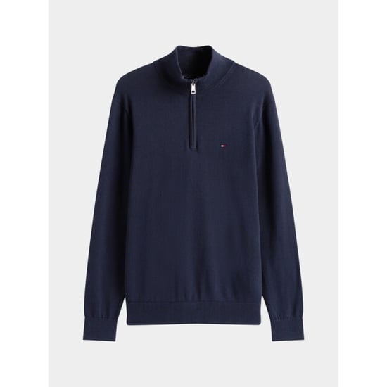 Tommy Hilfiger Half zip essential cotton zip mock mw0mw37331/dw5 - Image 4