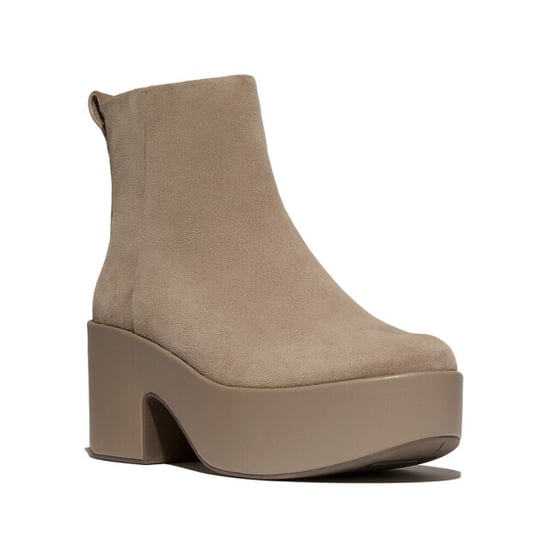 FitFlop Platfforms suede heeled ankle boots - Image 2