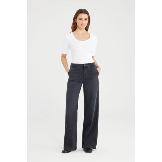 Cup of Joe Maxine wide leg jeans black vt - Image 6