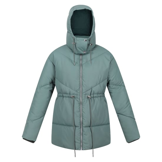 Regatta Womens/Ladies Rurie Baffled Padded Jacket (Dark Forest Green) - Image 1