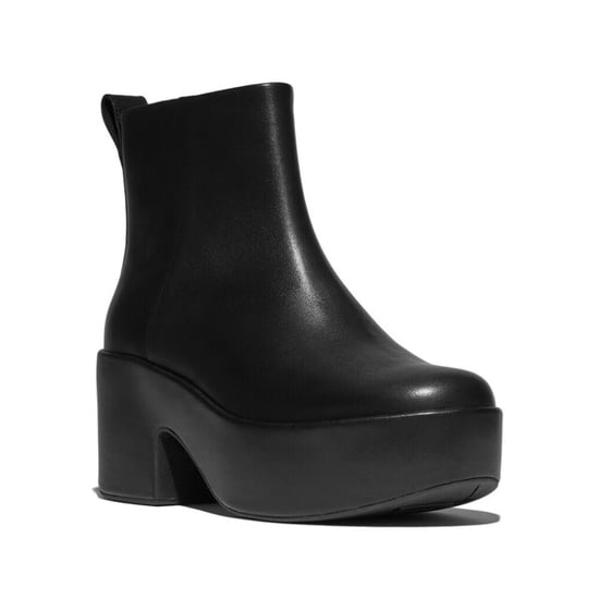FitFlop Platfforms leather heeled ankle boots - Image 1