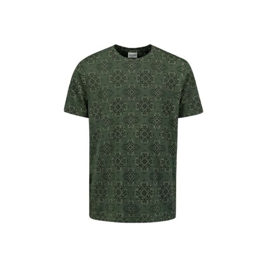 No Excess T-shirt crewneck allover printed ga dark green - Image 4