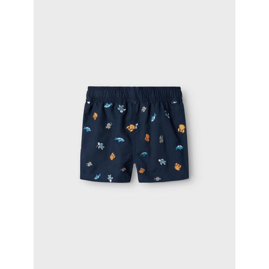 Name It Jongens zwemshorts nmmzoo zeedieren print donkerblauw - Image 3