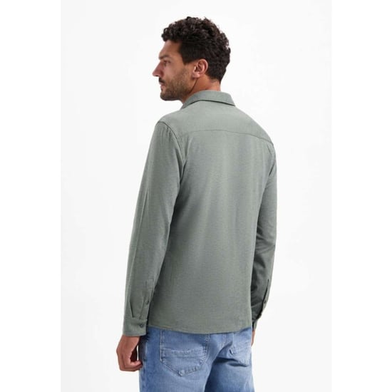 No Excess Shirt jersey melange stretch dark steel - Image 2