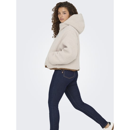Only Onlmaria life rev puffer jacket cc otw beige - Image 4