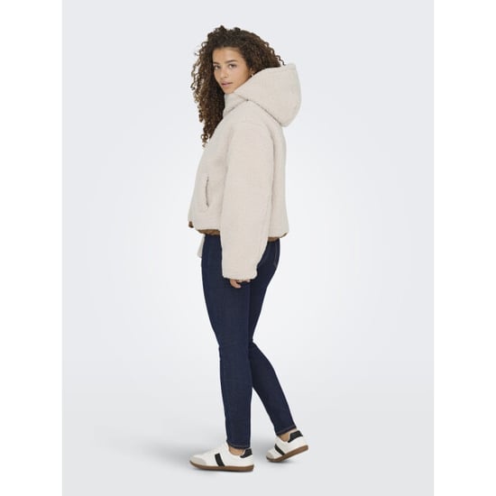 Only Onlmaria life rev puffer jacket cc otw beige - Image 6