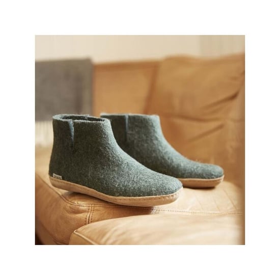 Glerups Low boot leather sole g 09-forest - Image 5