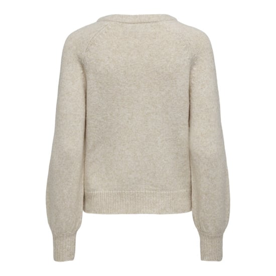 Only Onlemma life ls button oneck knt noos beige - Image 2
